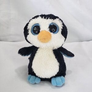 TY Beanie Boos Waddles Penguin Plush Stuffed Toy 6 Inch 2012 Purple Tag